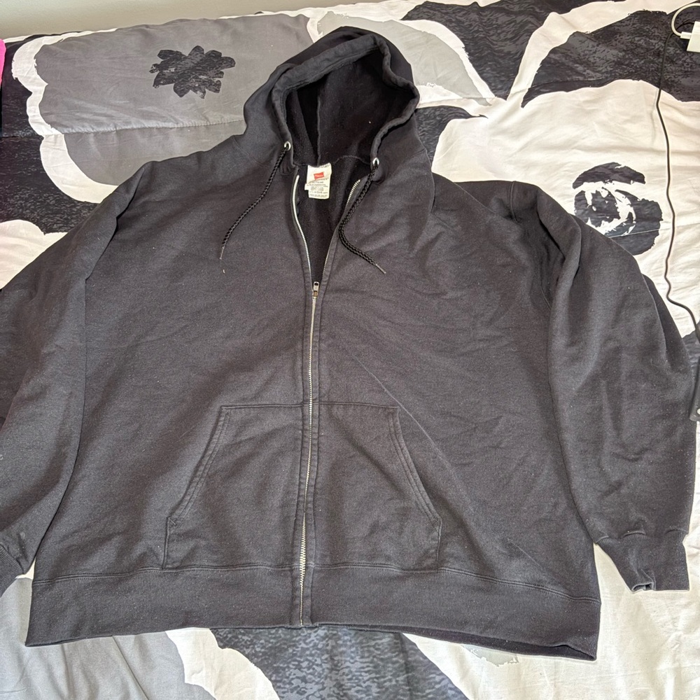 Men's Black Hoodie Sweater